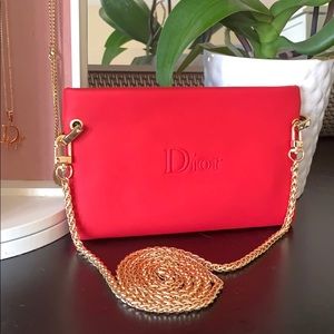 ❌SOLD❌ Dior red mini shoulder bag!